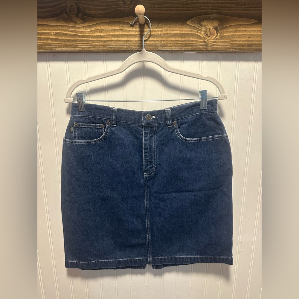 Lauren Jeans Co. Ralph Lauren Classic Pencil Skirt sz 10 preppy teacher church